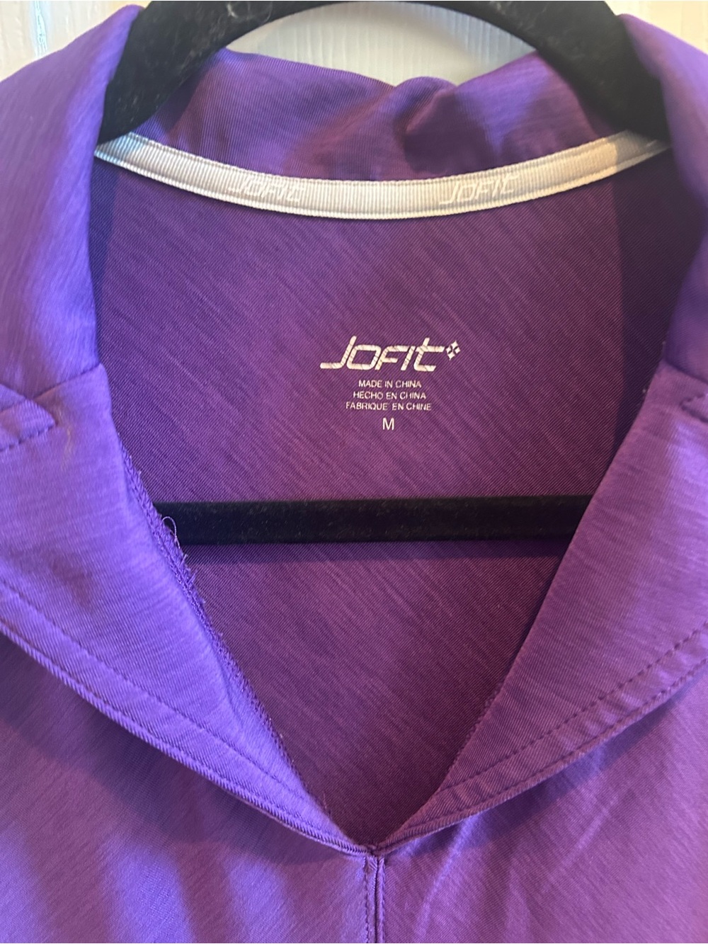 Jofit Purple Sleeveless Golf/Tennis/Pickleball Dress with shorts - Picture 3 of 5